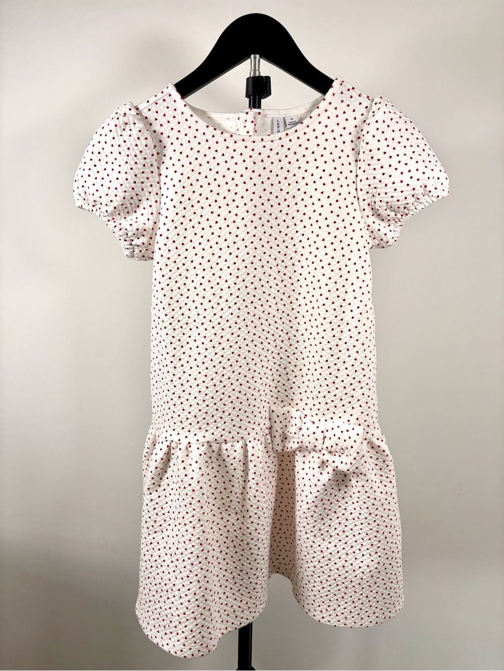 Janie and Jack Quilted Heart Dress